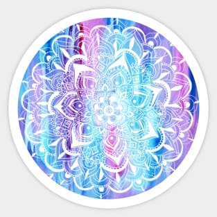 Mixed Emotions Mandala Sticker